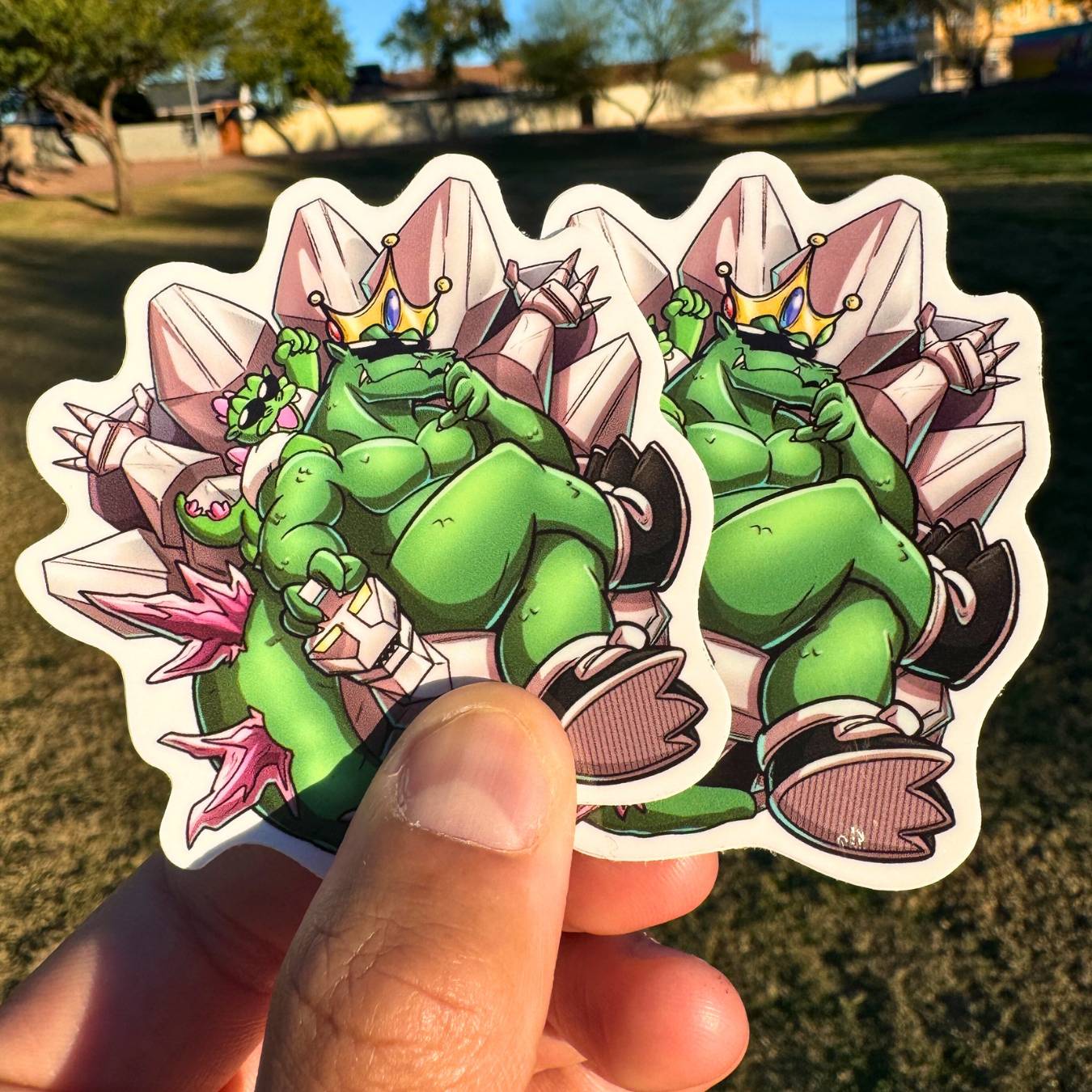 Groovy Kaiju - Destroy All Monsters: New Game Plus Edition Sticker