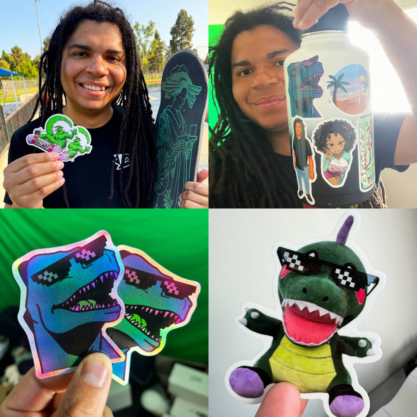 Groovy Kaiju - Variety Sticker Pack