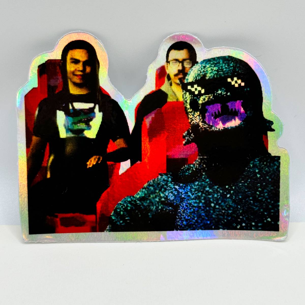 Groovy Kaiju - Groovin' Through the Galaxy Crew Sticker