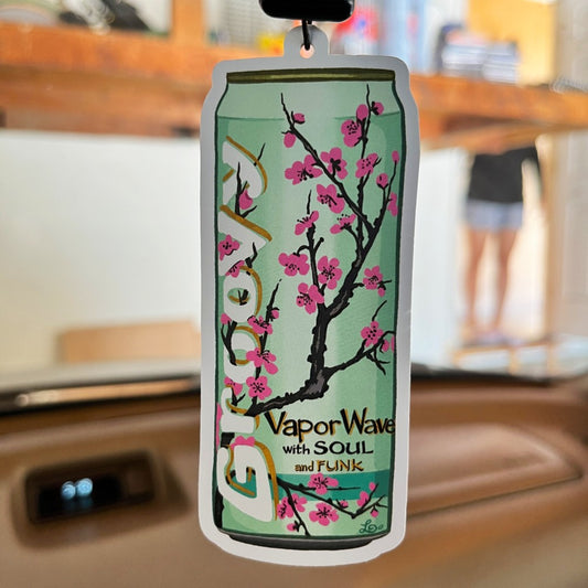 Groovy Kaiju - Green Tea Air Freshener (Green Tea Scented)