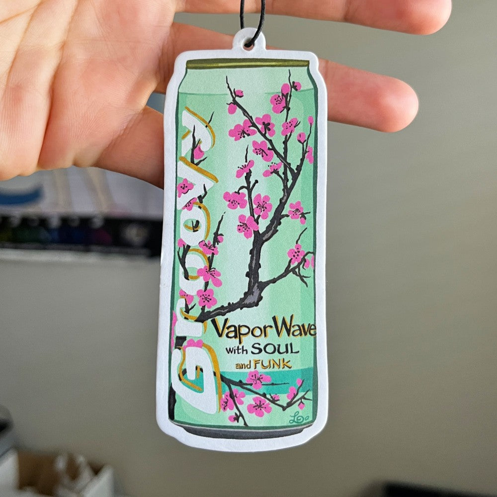 Groovy Kaiju - Green Tea Air Freshener (Green Tea Scented)