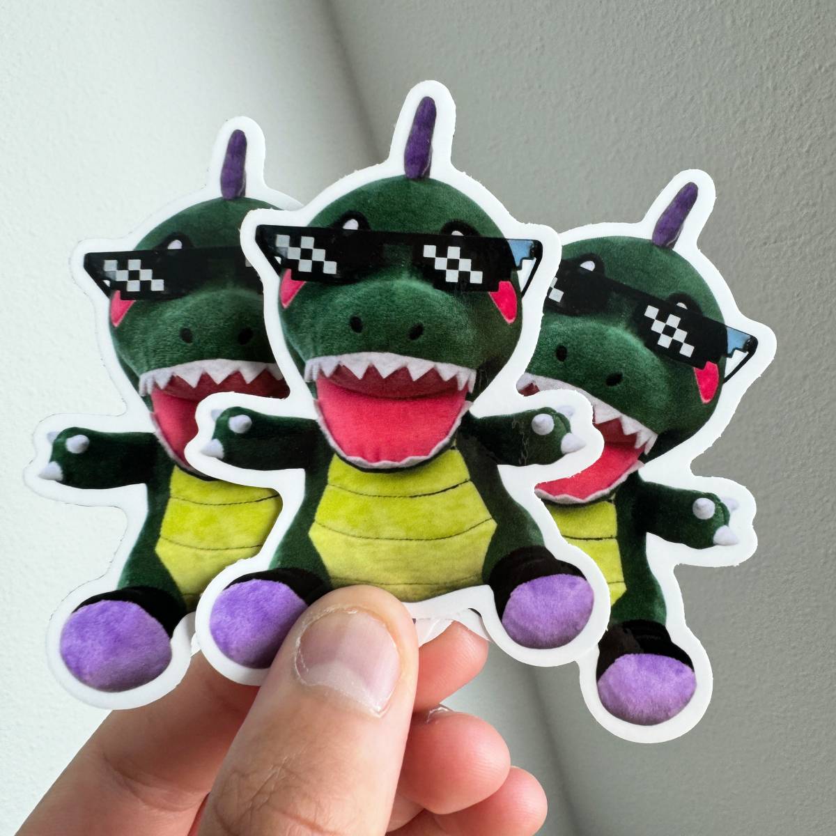 Groovy Kaiju - Groovy Kaiju Jr. Plushie Sticker