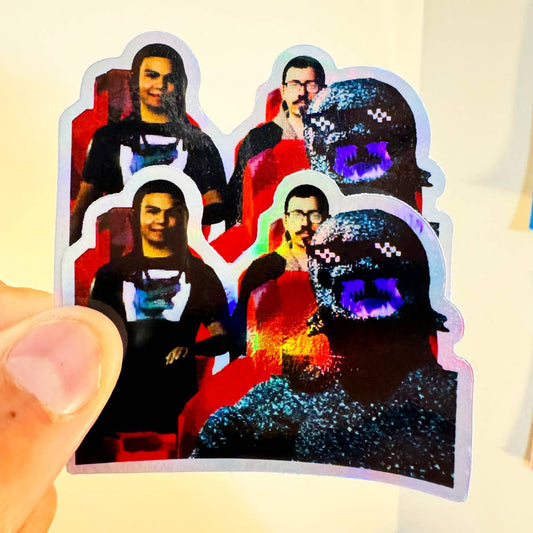 Groovy Kaiju - Groovin' Through the Galaxy Crew Sticker