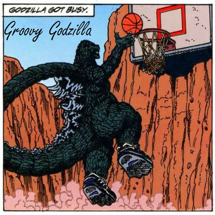 Godzilla Got Busy (Kaiju Cave Download & Bandcamp Code)