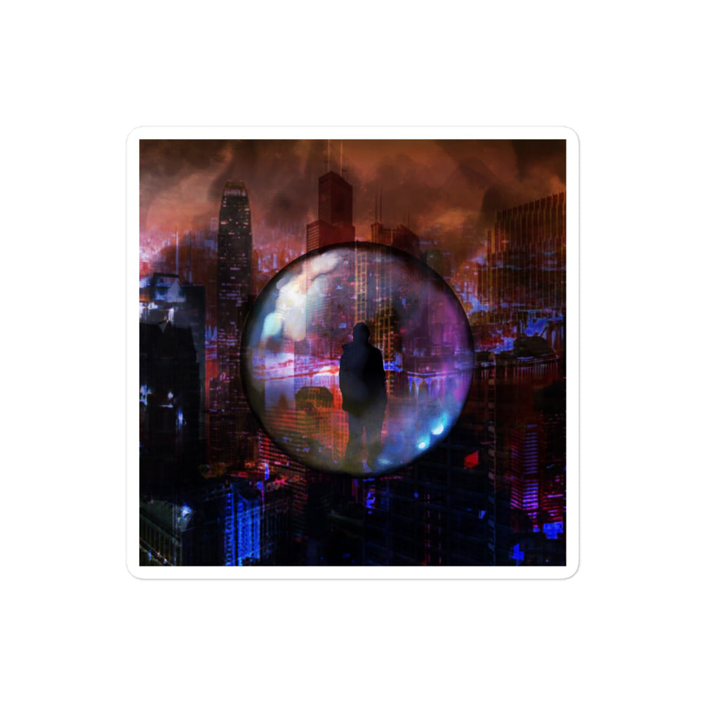 Astroblk - Voyager Album Cover Sticker