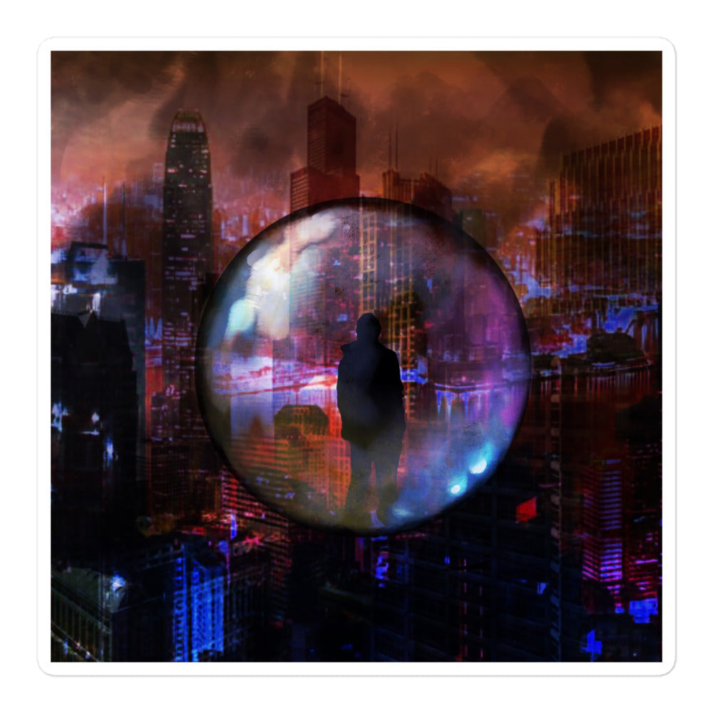 Astroblk - Voyager Album Cover Sticker