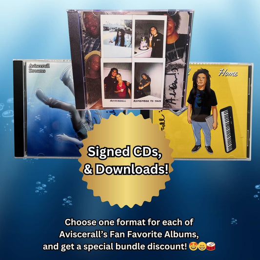Aviscerall's Fan Favorite Albums Bundle (Signed)