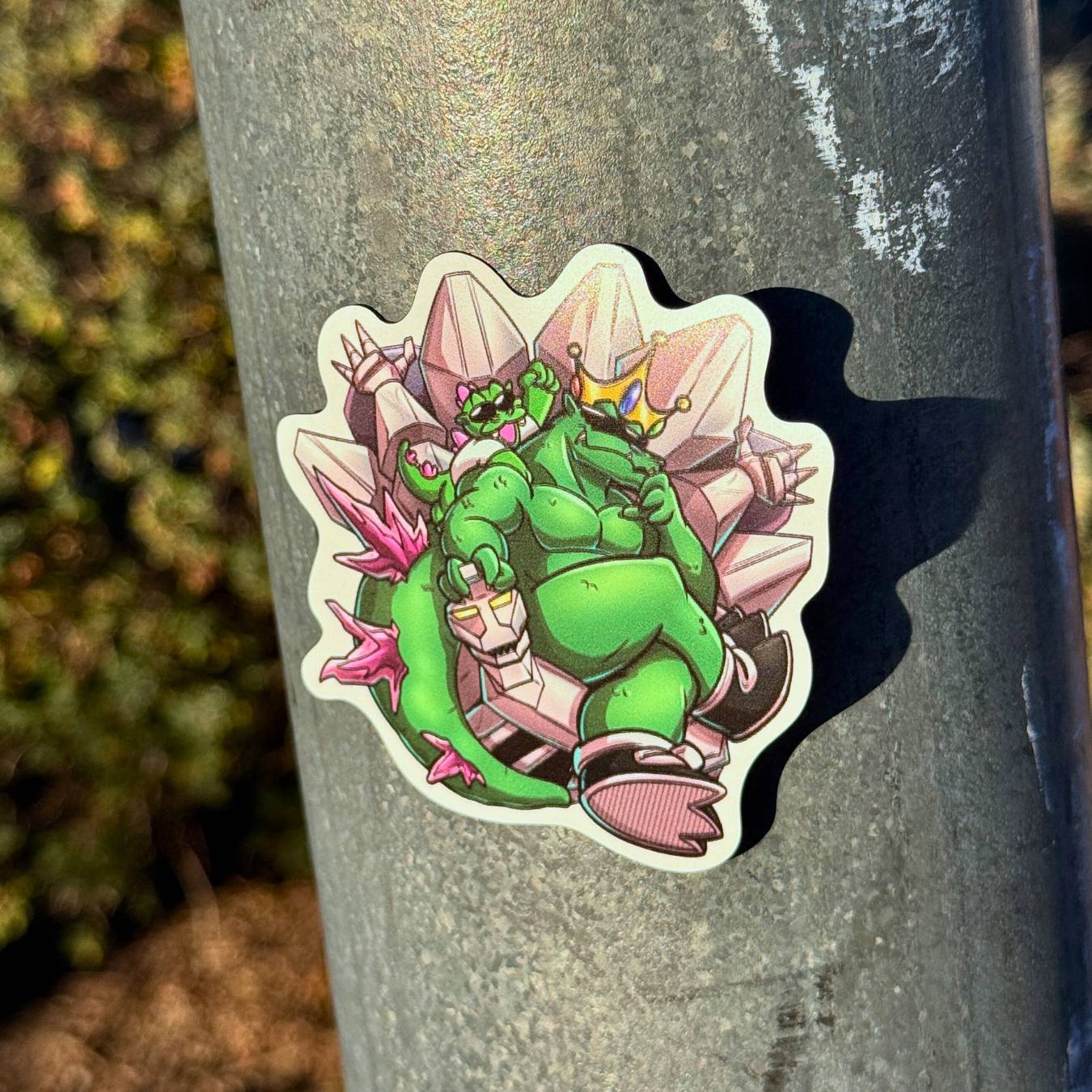 Groovy Kaiju - Destroy All Monsters: New Game Plus Edition Fridge Magnet