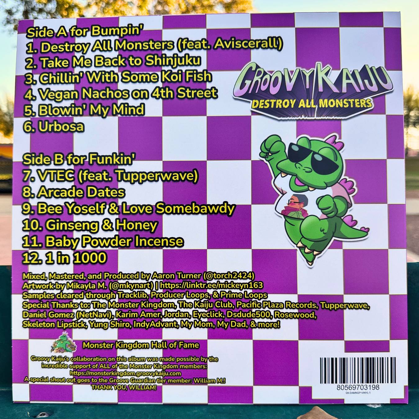destroy all monsters cd Groovy Kaiju