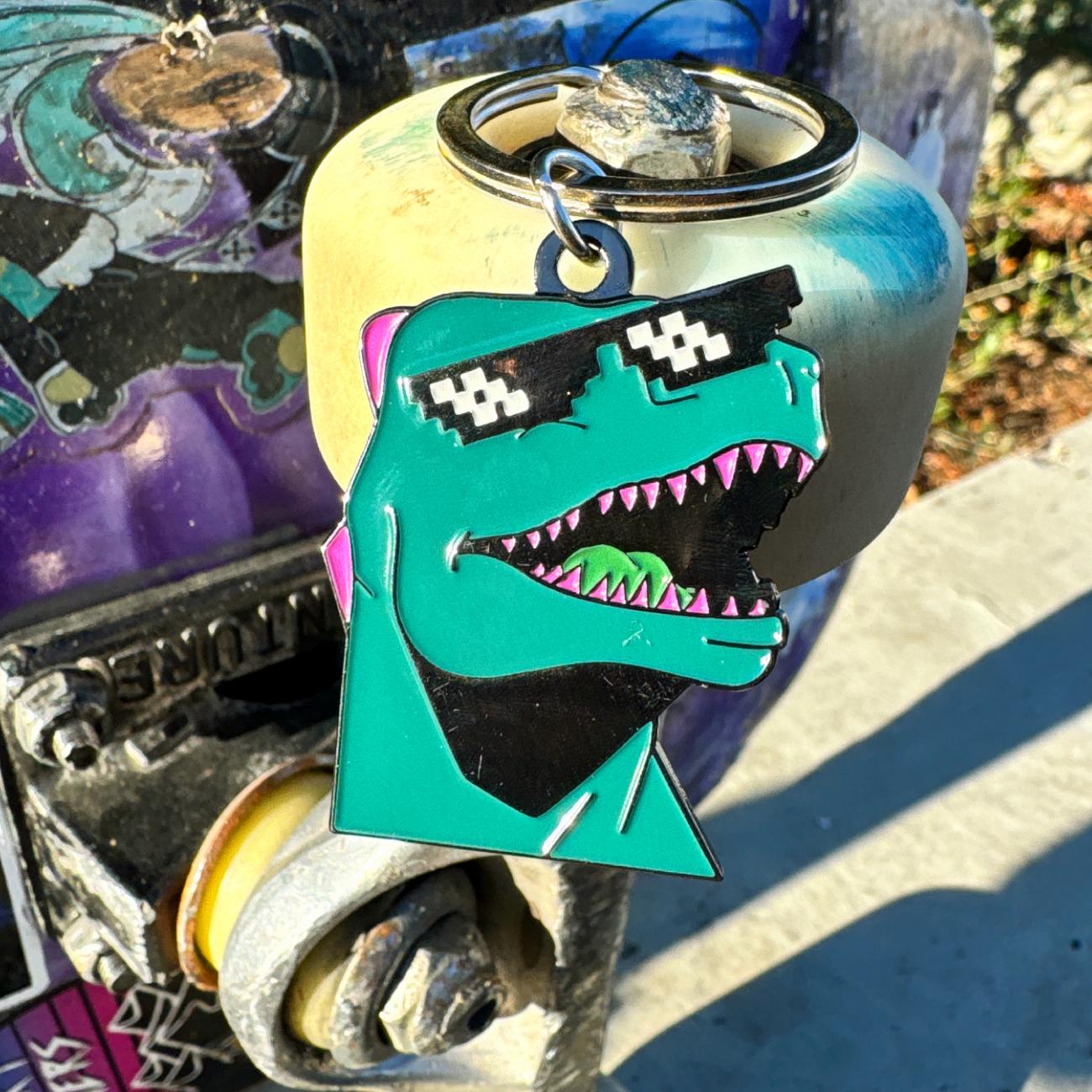 Groovy Kaiju - Logo Keychain