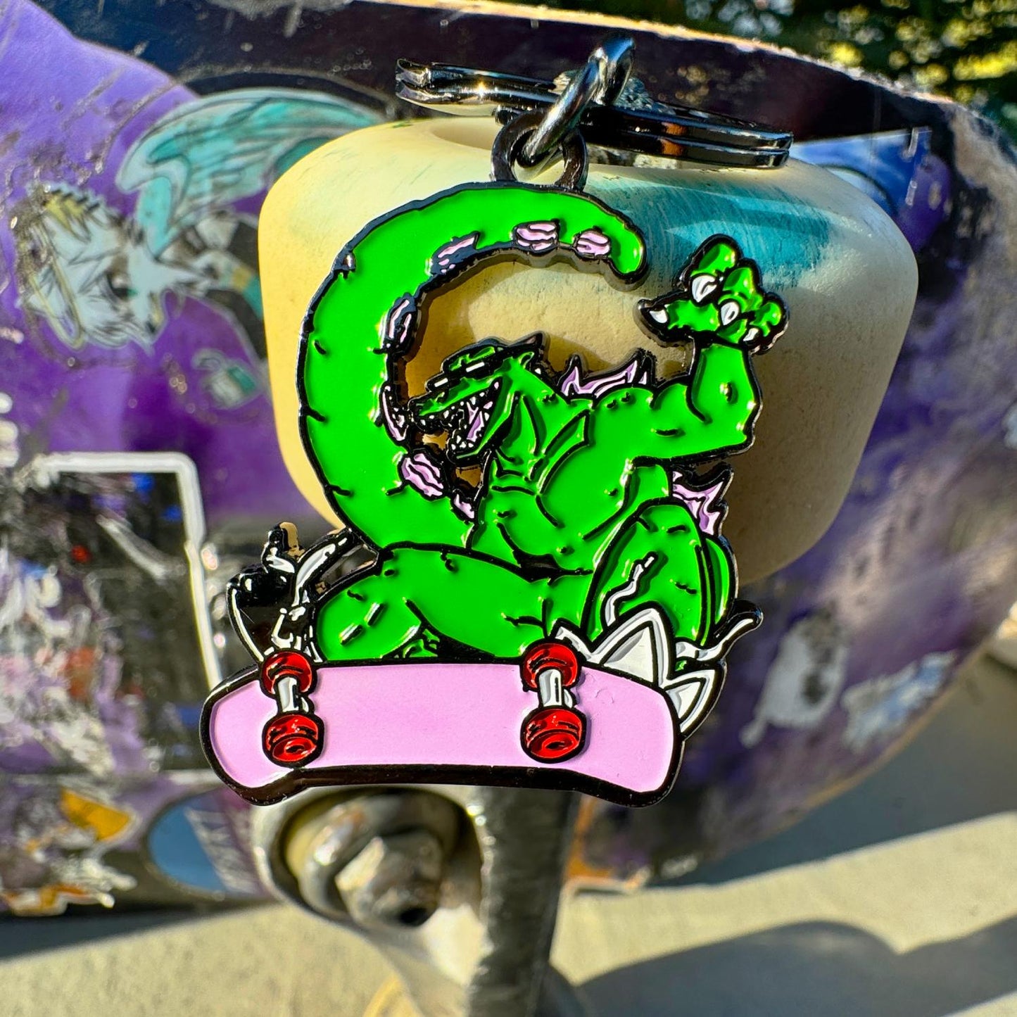 Groovy Kaiju - Radical Reptar Keychain