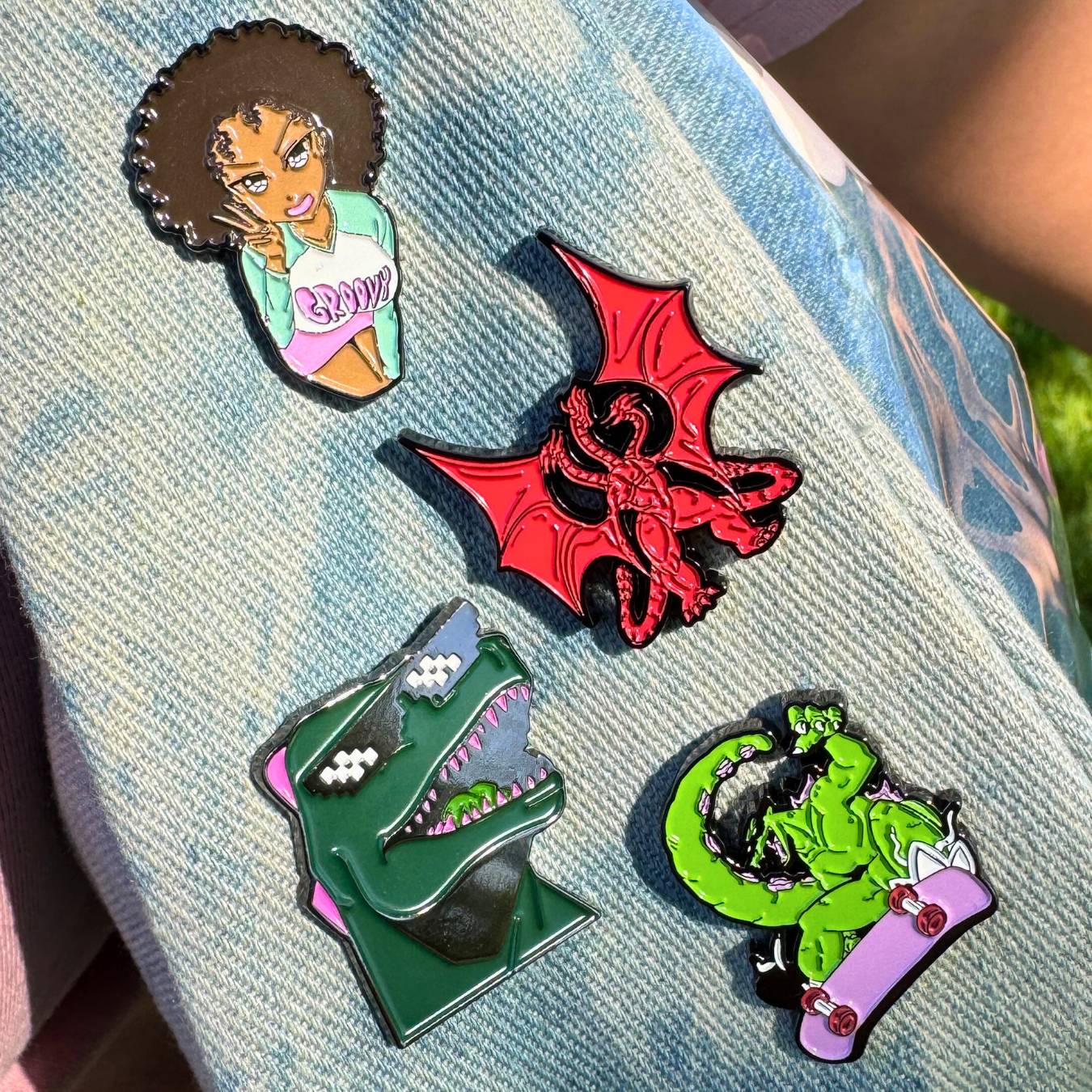 Groovy Kaiju - Senorita Collectible Pin