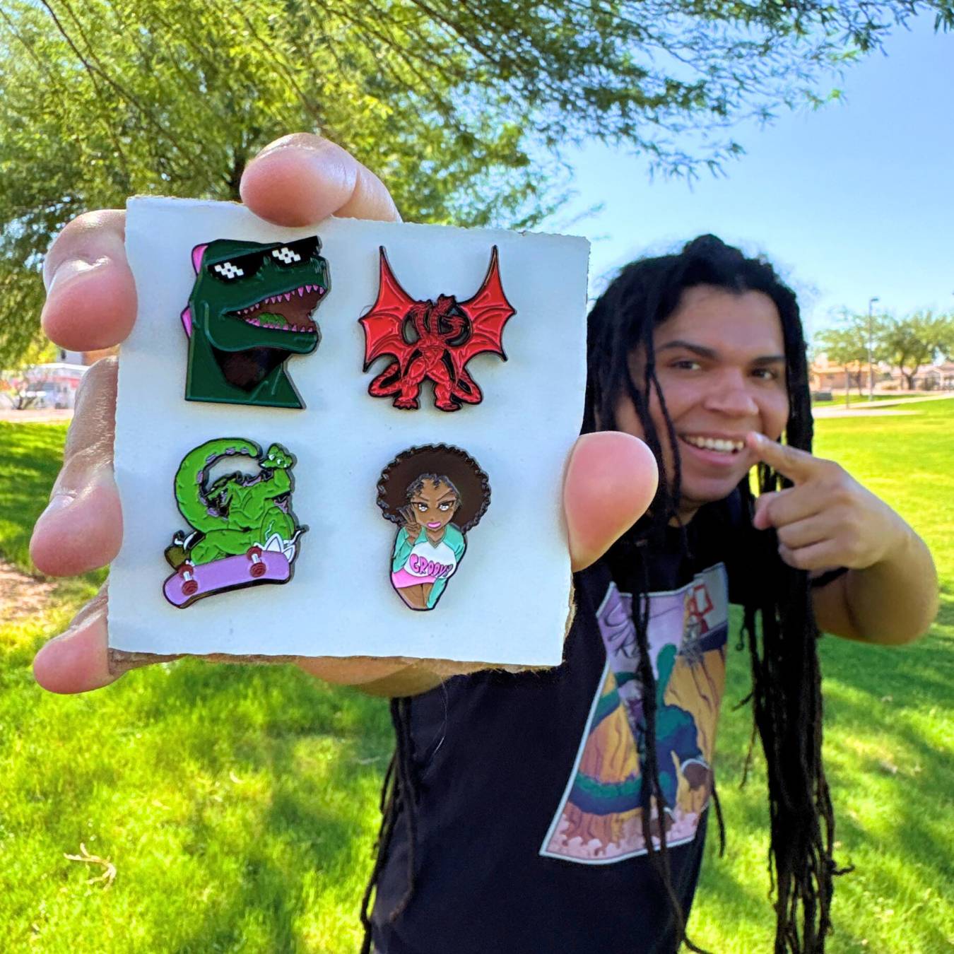Groovy Kaiju - Senorita Collectible Pin