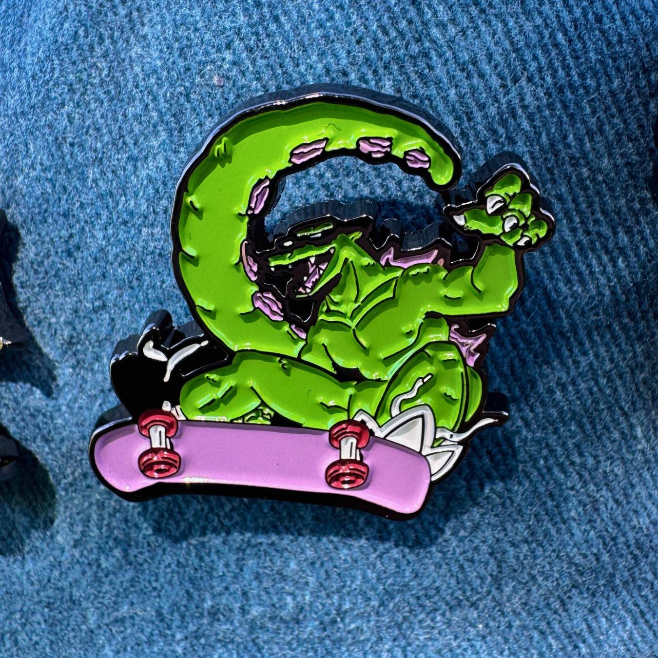 Groovy Kaiju - Radical Reptar Collectible Pin