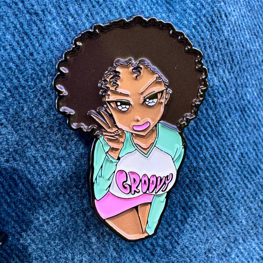 Groovy Kaiju - Senorita Collectible Pin