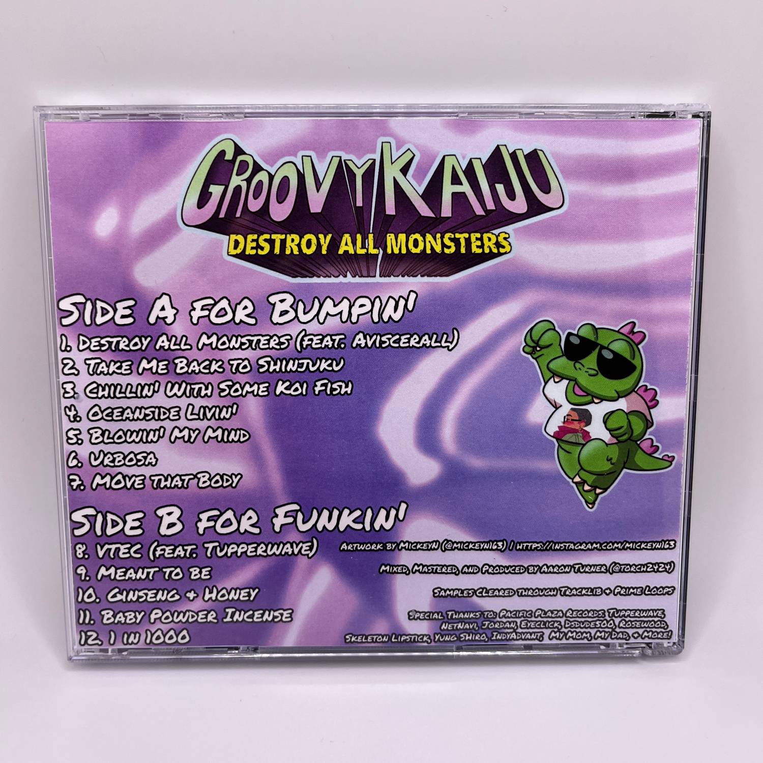 destroy all monsters discography Groovy Kaiju