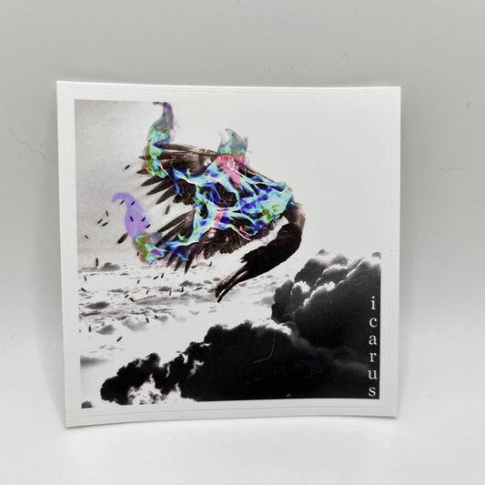 Astroblk - Icarus Album Cover Sticker