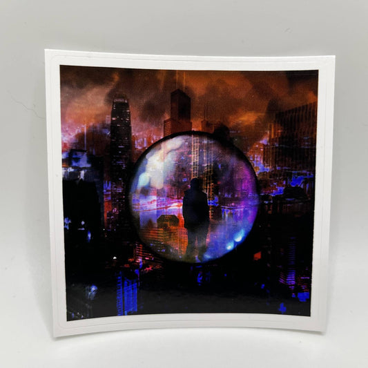 Astroblk - Voyager Album Cover Sticker