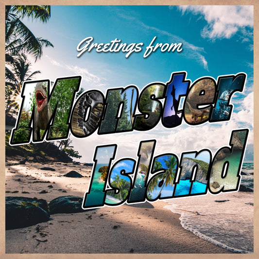 Greetings from Monster Island (Kaiju Cave Download & Bandcamp Code)