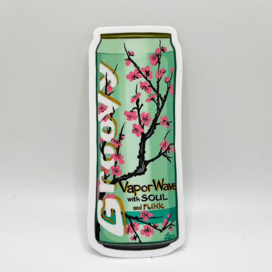 Groovy Kaiju - Green Tea Sticker