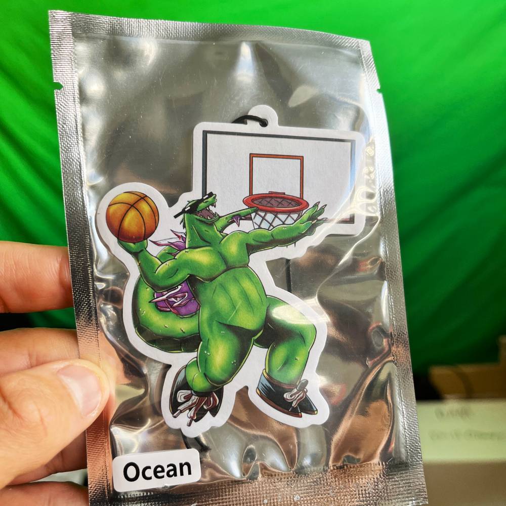 Groovy Kaiju - Kaiju Dunk Air Freshener (Ocean Scented)