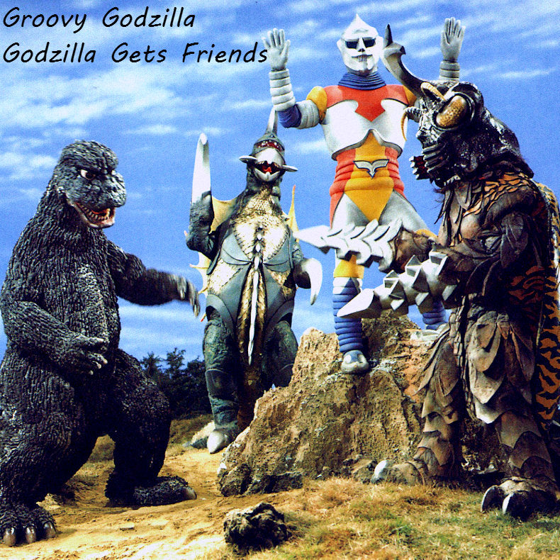 Godzilla Gets Friends (Kaiju Cave Download & Bandcamp Code)