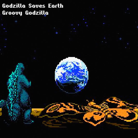 Godzilla Saves Earth (Kaiju Cave Download & Bandcamp Code)