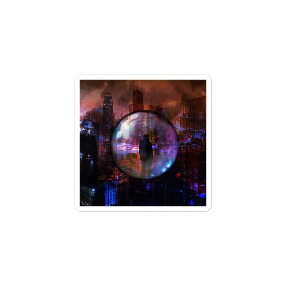 Astroblk - Voyager Album Cover Sticker