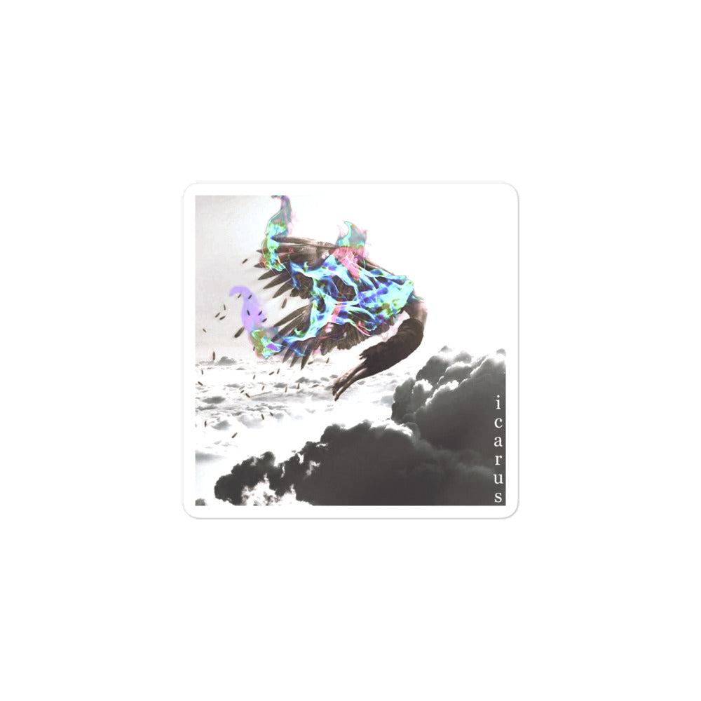 Astroblk - Icarus Album Cover Sticker