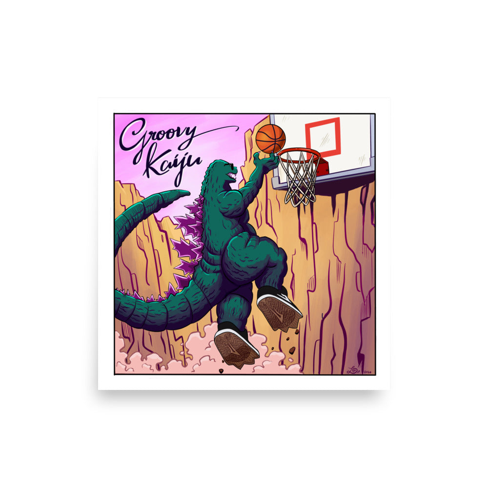 Groovy Kaiju - Dunk Remastered Photo Poster